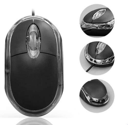 Wired mouse 1200DPI with LED light
