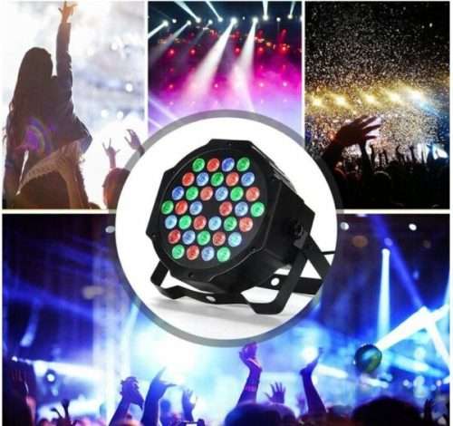 RGB DMX 512 stage light flat par light effect 36 LED