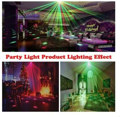 Black shell holographic laser stage light