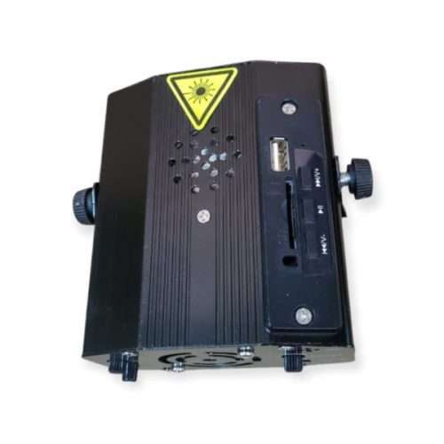 Speaker LED Min Stage Lighting Projector With USB Port