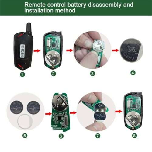 Wireless car key with remote control system