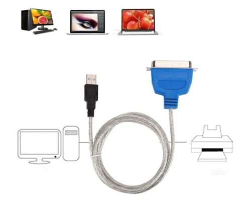 USB To Parallel IEEE 1284 36 Pin Printer Cable