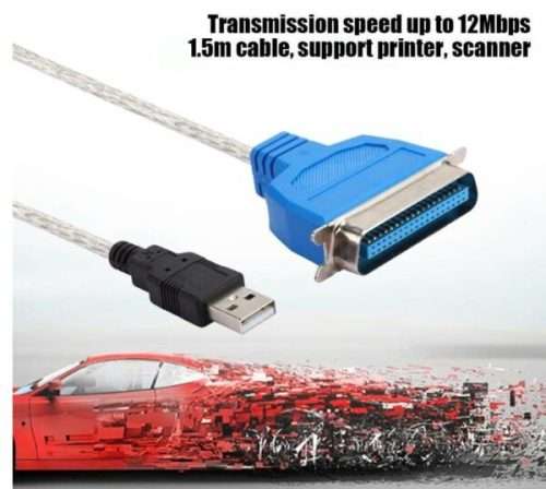 USB To Parallel IEEE 1284 36 Pin Printer Cable