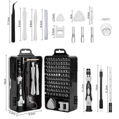 Precision Screwdriver Set 115 in 1 Electronic Repair Tool Set DIY Kit