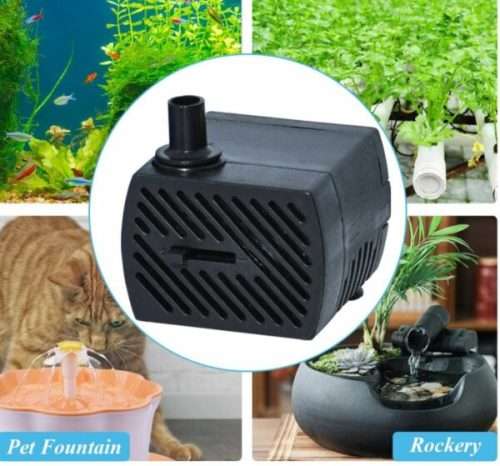 Mini Submersible Pump with LED Light