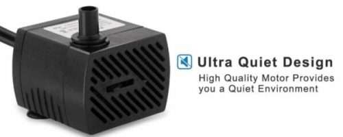 Mini Submersible Pump with LED Light