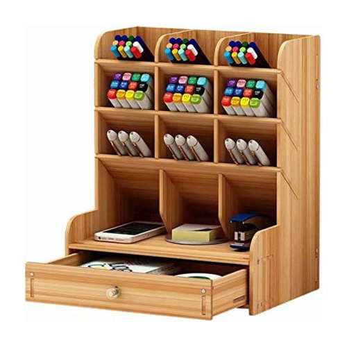 Multifunctional Desktop Storage Rack With Drawers