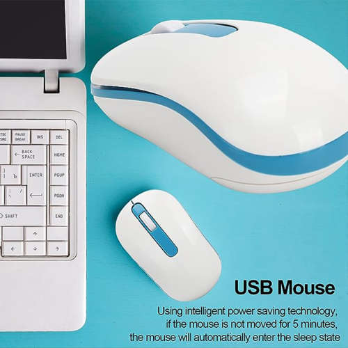 Wireless Mouse Portable Wireless Mouse for Computer Gaming for Laptop