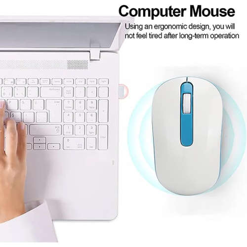 Wireless Mouse Portable Wireless Mouse for Computer Gaming for Laptop