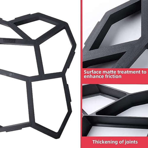 DIY Plastic Molded Paving Mold Maker Mold Brick Stone Road Lawn Concrete Paving Garden Yard Road Wal