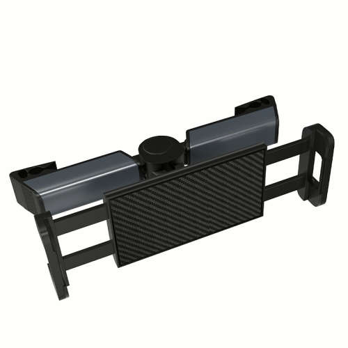 Double Extendable Stick Car Headrest Mount Tablet Phone Holder Stand 360° Rotatable