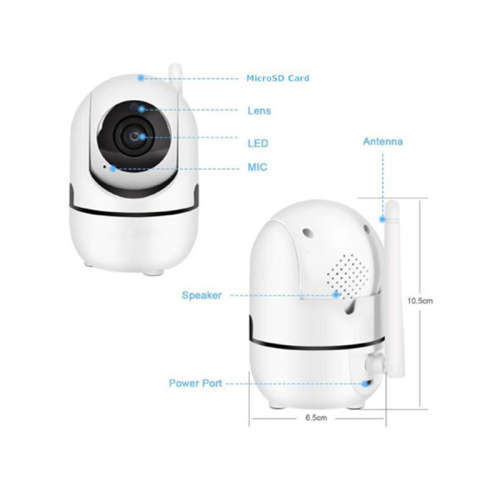 Wireless WIFI IR Cut Security IP Camera Night Vision Intelligent With Auto Tracking 1080P