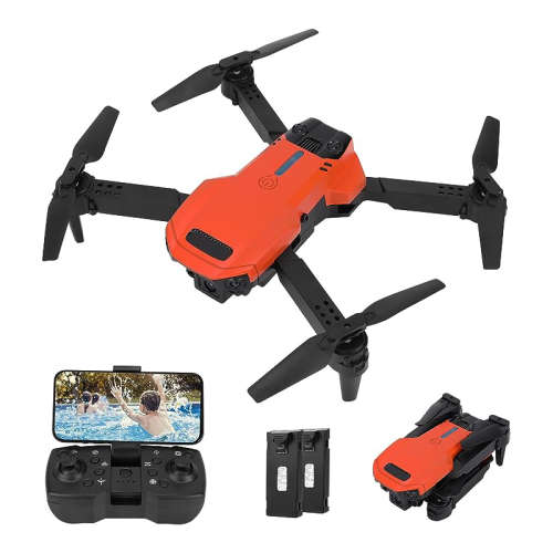 4K HD Dual Lens Switching Shooting Drone Comes With Backup Battery