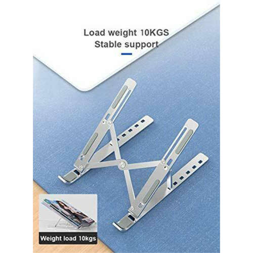 6 Angle Adjustable Laptop Aluminum Laptop Tablet Stand