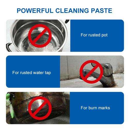 Oil and rust remover Oven and cookware cleaning paste Multi-purpose powerful cleaner