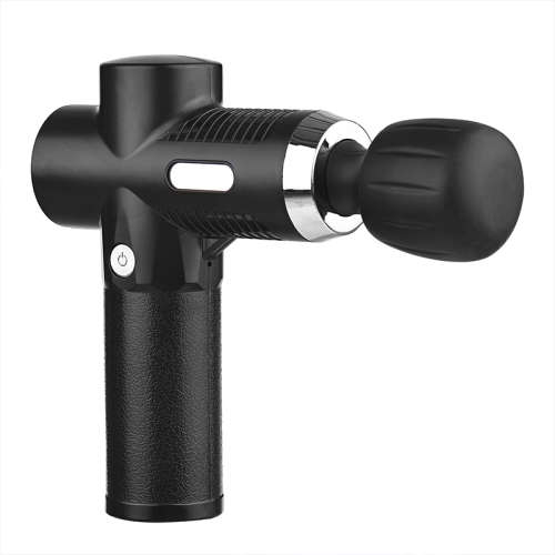 Portable Muscle Massager Silicone Massage Head 3-Speed Silent Vibration Built-in Battery