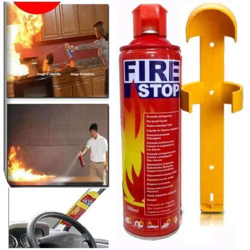 Dry Powder Foam Fire Extinguisher Vehicle Mounted Fire Extinguisher Car Office Fire Fighting Equipme