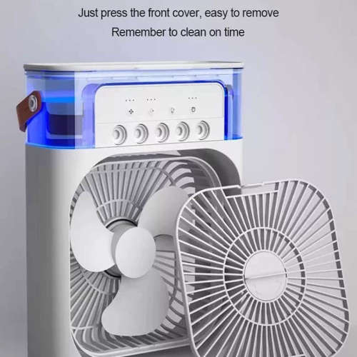 SDFGH Air Cooler Mini Fan Water Fan Spray Fan USB Fan Portable Fan Air Conditioner Humidifier Portab