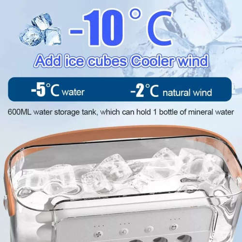 SDFGH Air Cooler Mini Fan Water Fan Spray Fan USB Fan Portable Fan Air Conditioner Humidifier Portab