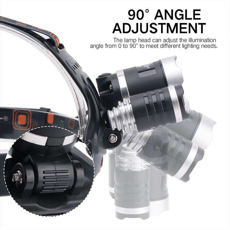 Usb Rechargeable Headlight Night Hunting Red Headlight Night Vision Headlight Night Fishing Astronom