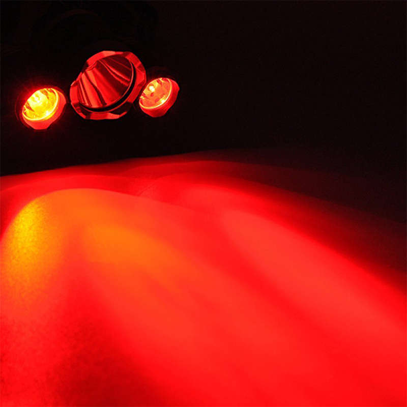 Usb Rechargeable Headlight Night Hunting Red Headlight Night Vision Headlight Night Fishing Astronom