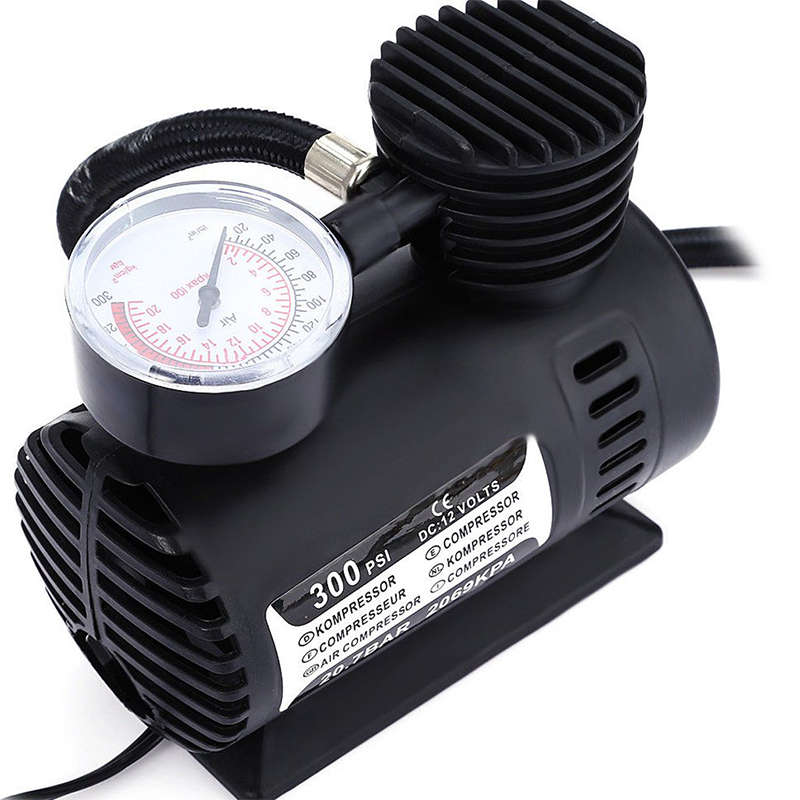 Mini Electric Pump Inflator Air Compressor Tire Air Pump Bicycle Car Bike Convenient Goods