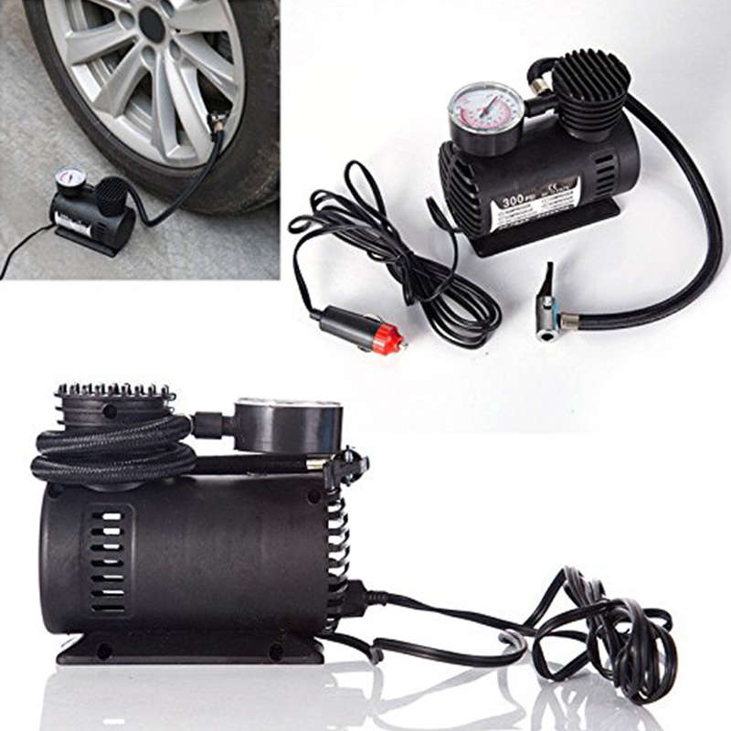 Mini Electric Pump Inflator Air Compressor Tire Air Pump Bicycle Car Bike Convenient Goods