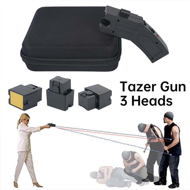 Heavy Duty Stun Gun  Safety Remote Control Stun Gun Womens Self Defense Pain Tool Long Range Shock