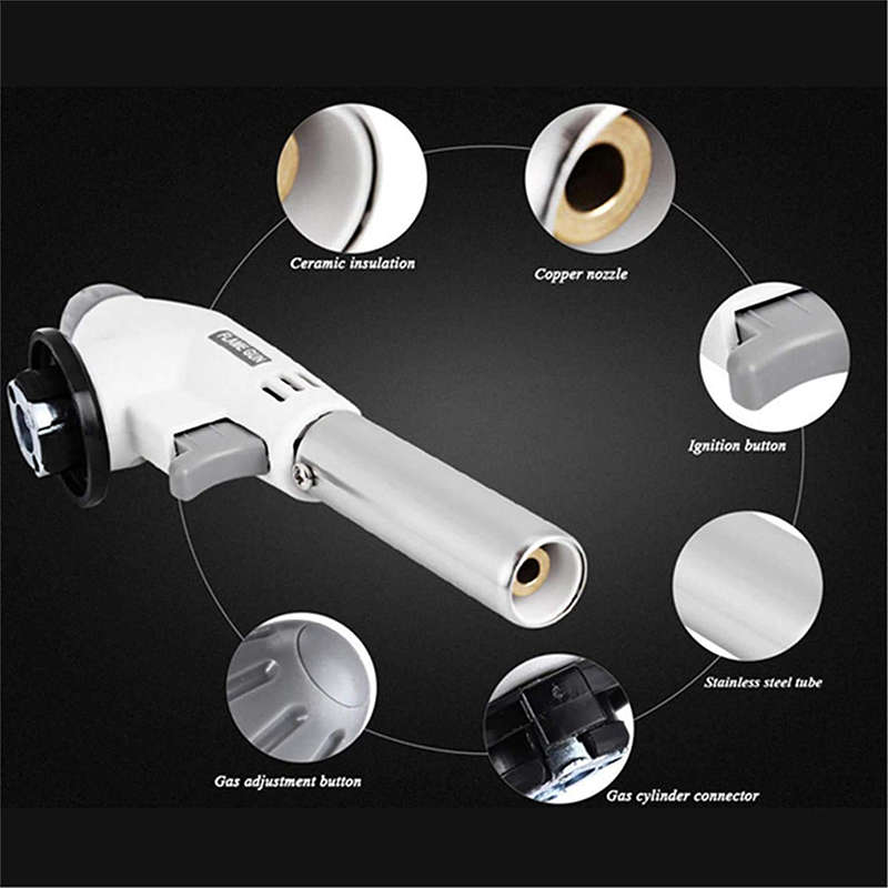 Gas Welding Equipment Gas Welding Gun Welding Burner Blow Gun Lighter Heating Flame Welding Tools