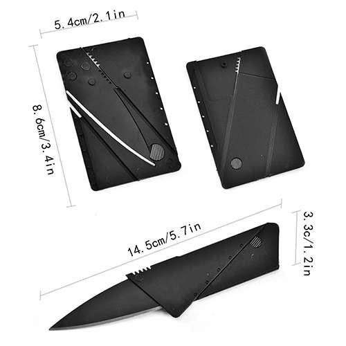 Credit Card Wallet Knife Folding Knife