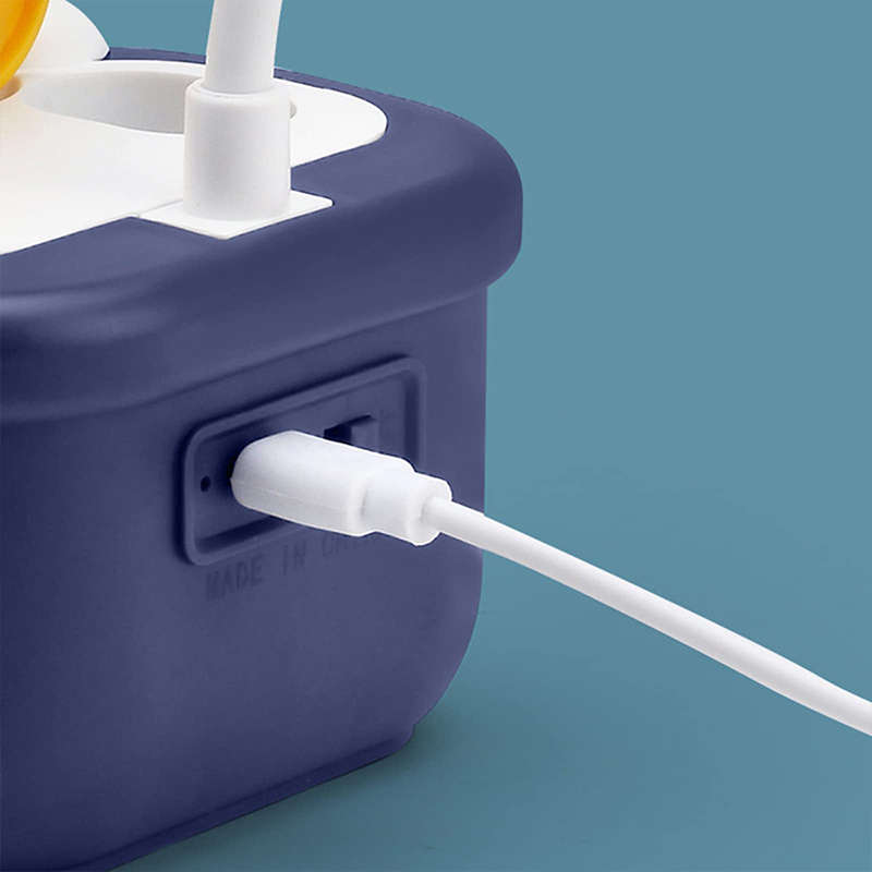 Cartoon Small Desk Lamp With Led Light Multifunctional Pen Holder With Pencil Sharpener