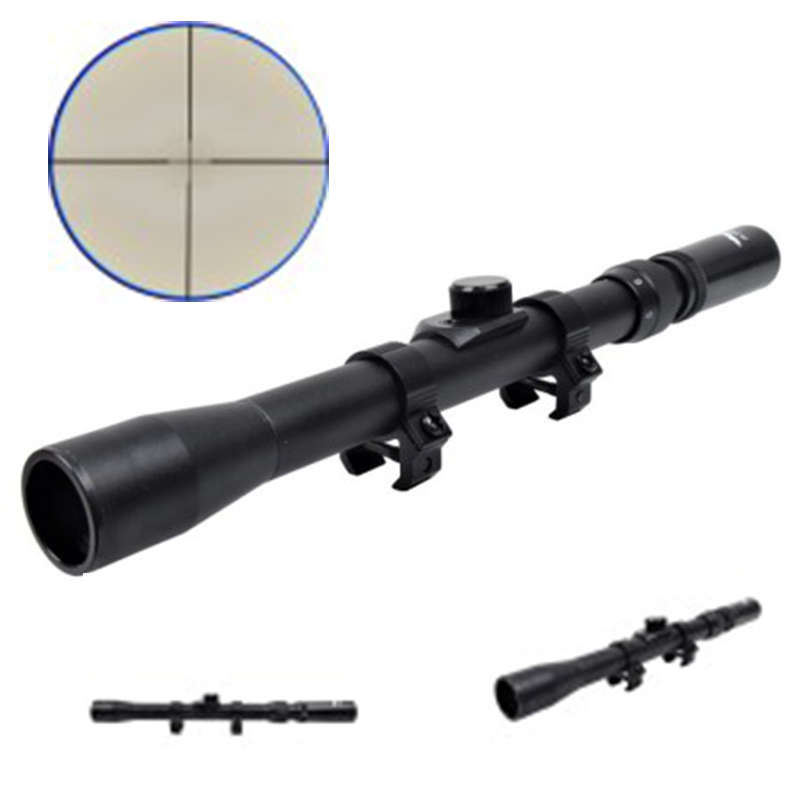 4 X 20mm Rifle Scope for 22caliber Rifles and Air Gun