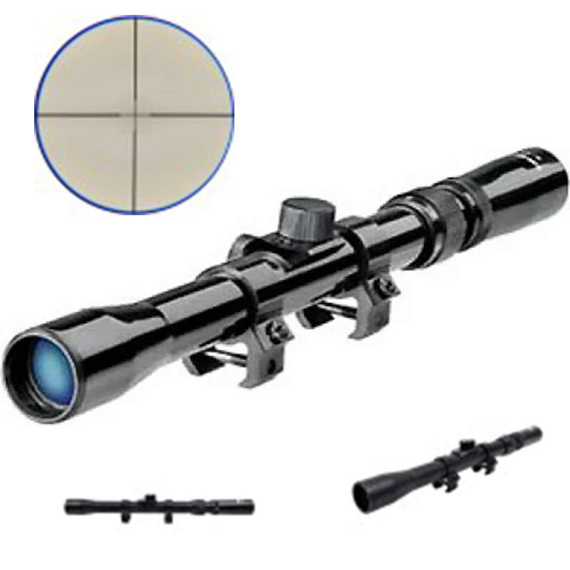 4 X 20mm Rifle Scope for 22caliber Rifles and Air Gun