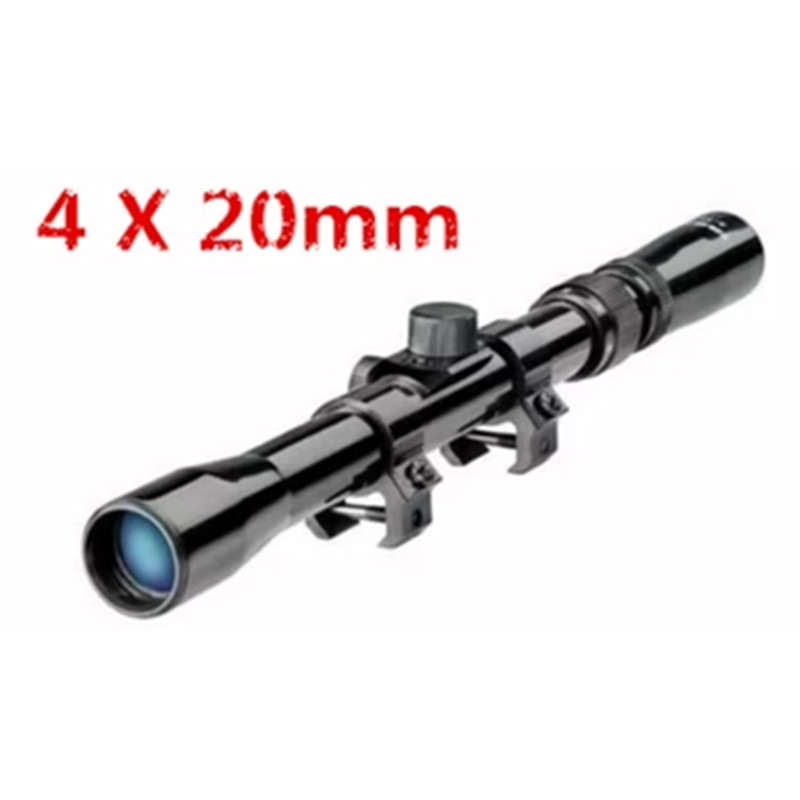 4 X 20mm Rifle Scope for 22caliber Rifles and Air Gun
