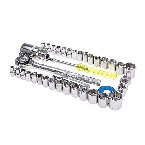 40 PCS Socket Tool Car Repair Kit Multifunctional Socket Wrench Tool