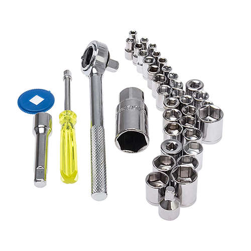 40 PCS Socket Tool Car Repair Kit Multifunctional Socket Wrench Tool