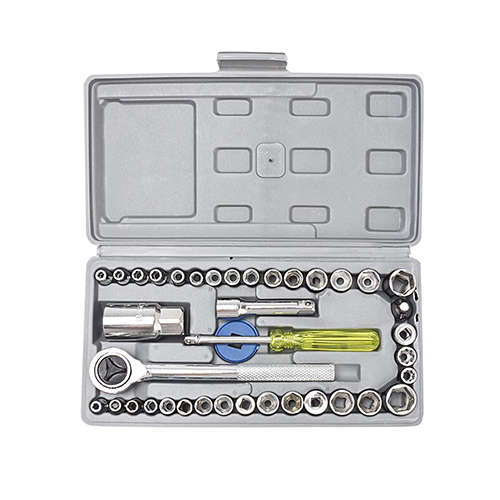 40 PCS Socket Tool Car Repair Kit Multifunctional Socket Wrench Tool