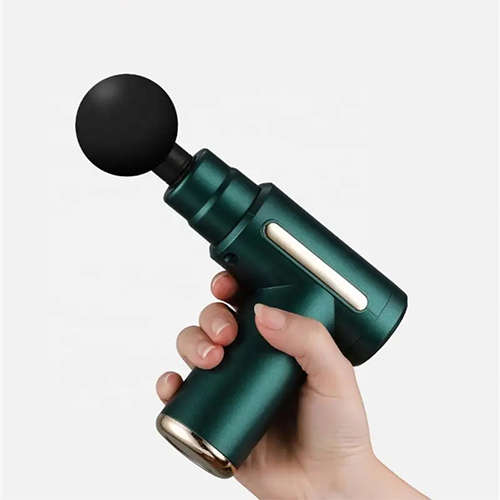 6 Types Of Replacement Heads Portable Mini Massage Gun Muscle Massager With Led Display