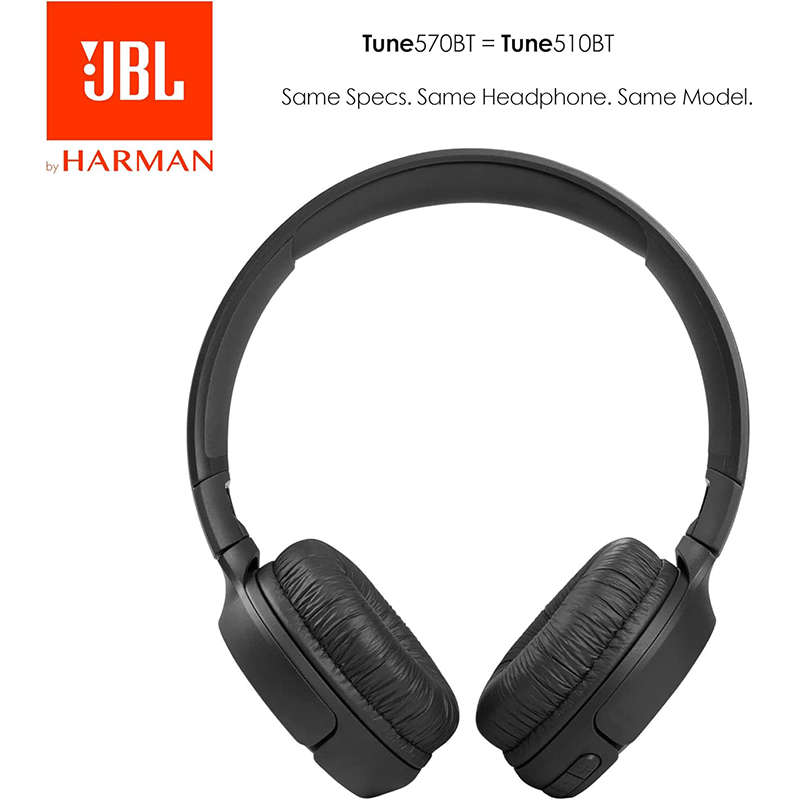 JBL Wireless On-Ear Headphones Over-ear Bluetooth Headphones Foldable