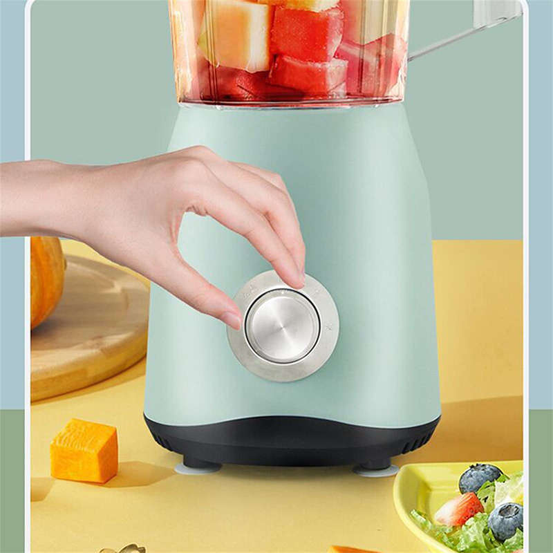 Multifunctional Food Mixer Electric Fruit Juicer One Machine Double Cup Knob Type Juicer