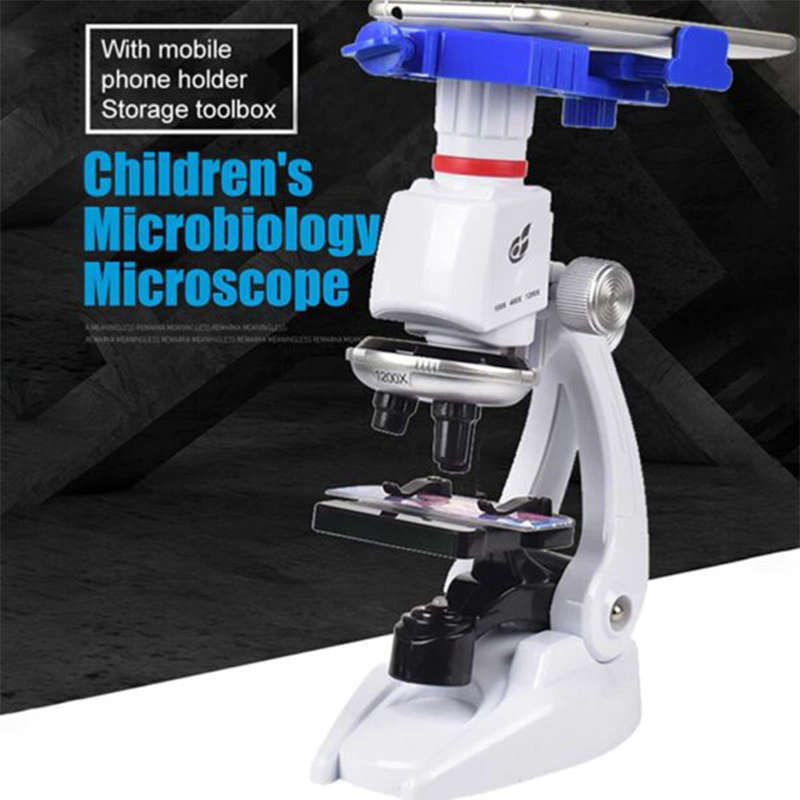 Microscope Kit Magnification 100X 400X 1200X