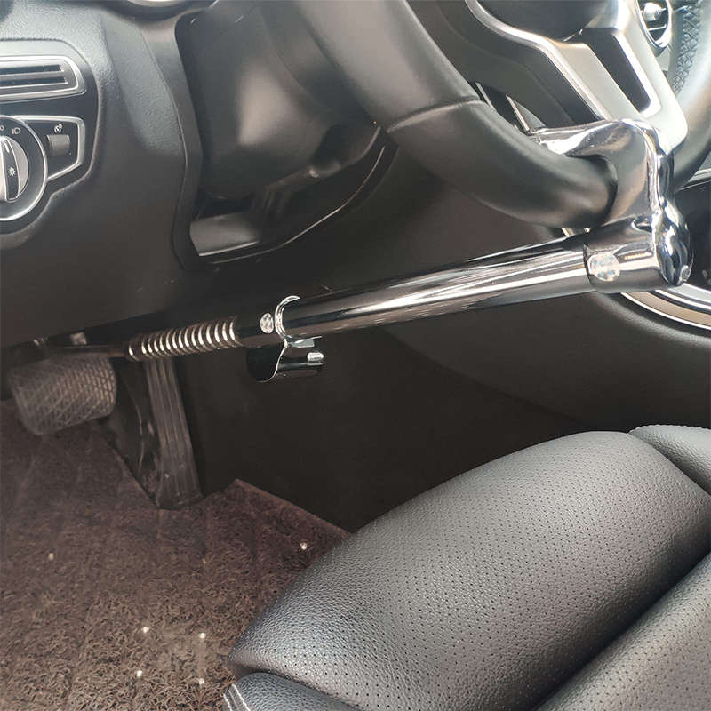 Anti-Theft Stainless Steel Car Steering Wheel Clutch Pedal Lock Emergency Window Breaker