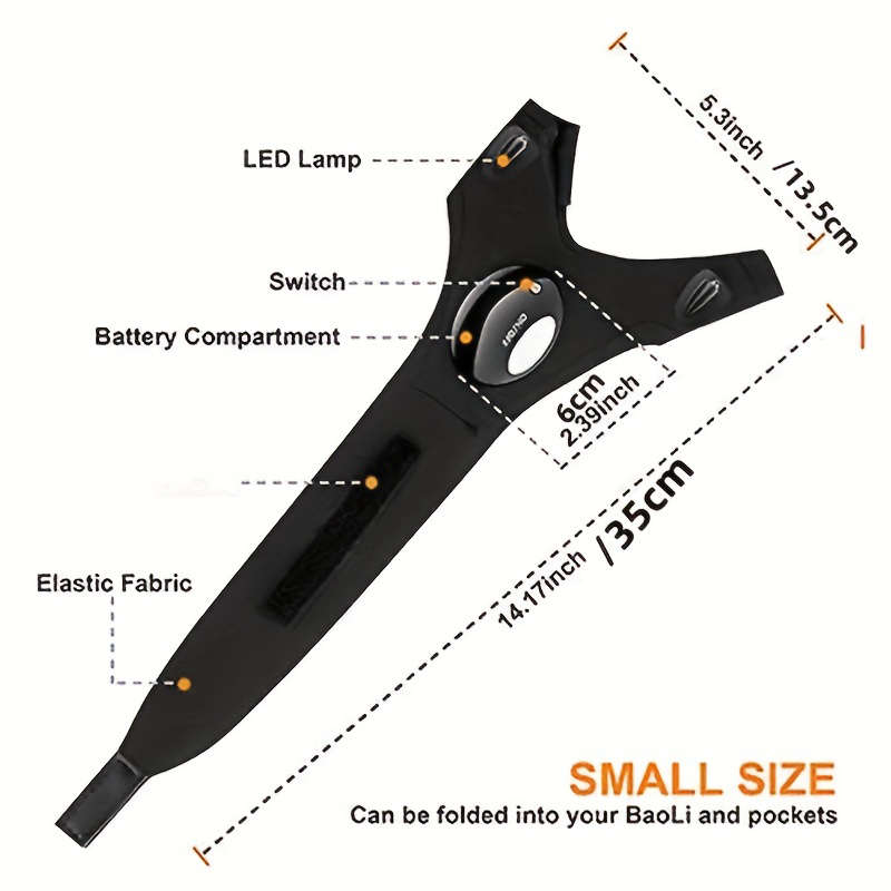 1 Pair (Left + Right Hand) Led Flashlight Gloves Hands-Free Fingerless Light Glove Auxiliary Repair