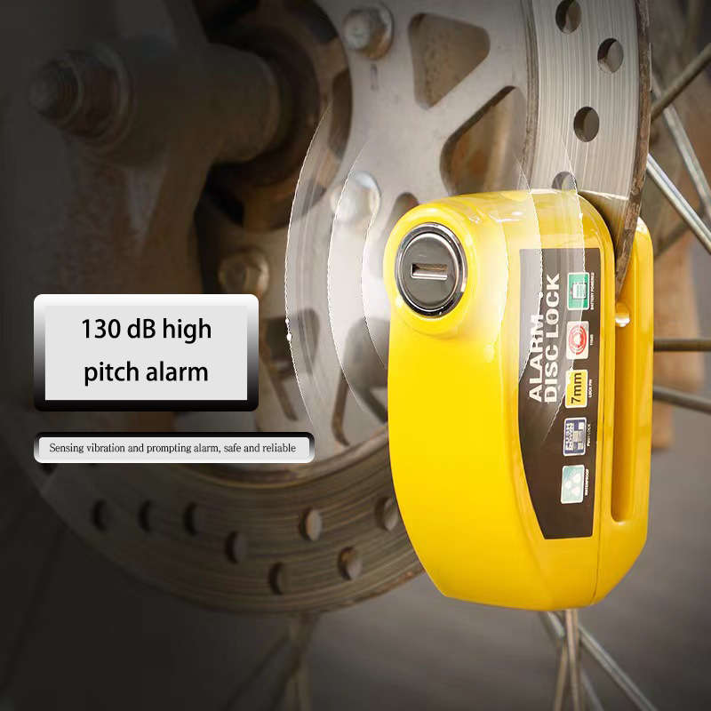 Motorcycle Alarm Panel Lock Anti-Theft Suitable For Motorcycles, Bicycles And Scooters