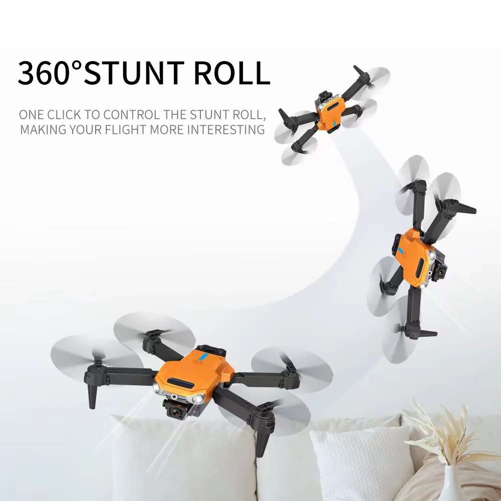 4K 1080P High-Definition Dual-Lens Switching Shooting Drone Foldable Remote Control Quadcopter Gift