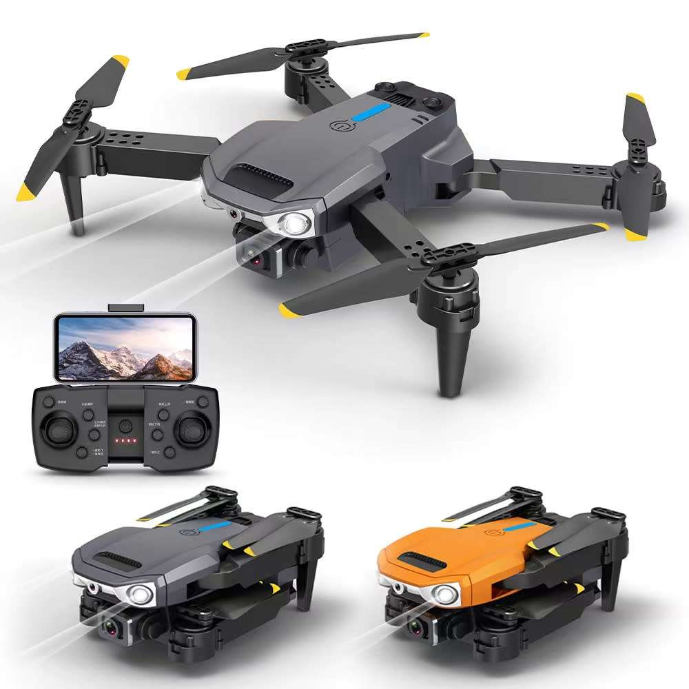 4K 1080P High-Definition Dual-Lens Switching Shooting Drone Foldable Remote Control Quadcopter Gift