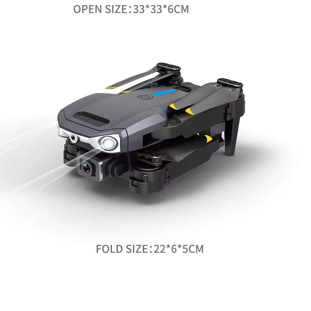 4K 1080P High-Definition Dual-Lens Switching Shooting Drone Foldable Remote Control Quadcopter Gift