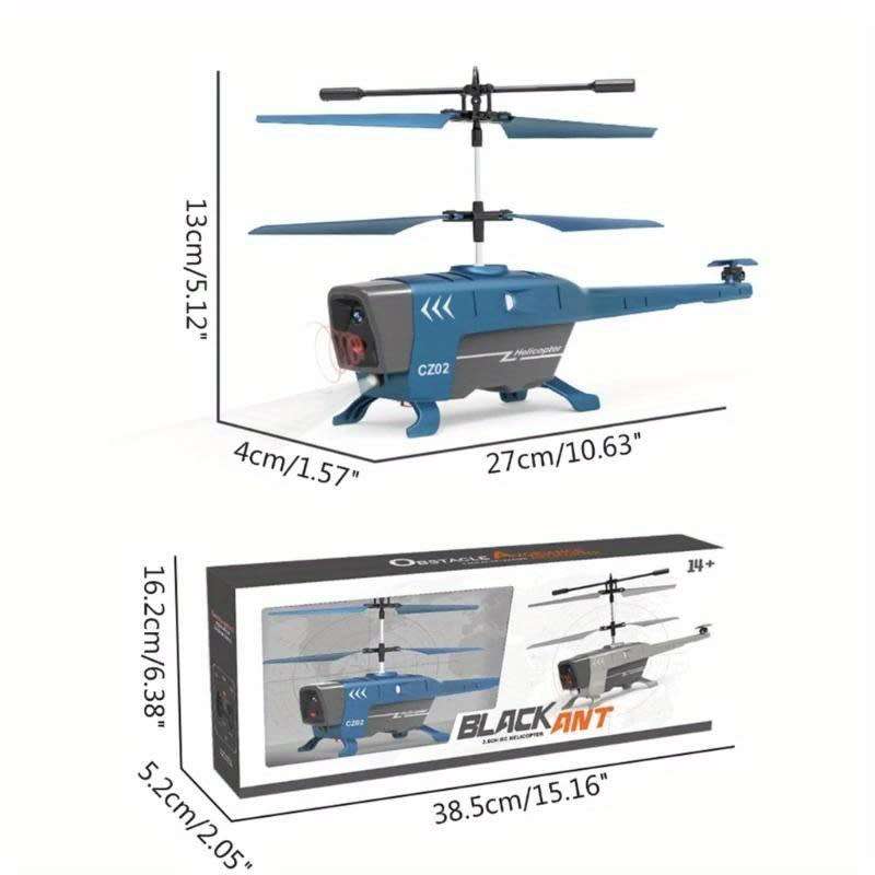 Automatic Obstacle Avoidance Remote Control Aircraft Drone Electric Helicopter With Hover Function