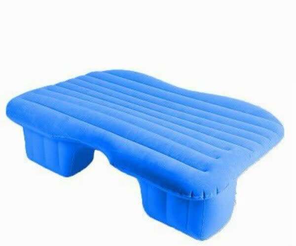 Inflatable Car Air MatTravel Camping Vacation Back Seat Inflatable Sleeping Mat (Portable)