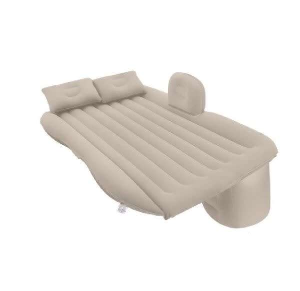 Inflatable Car Air Mat (Portable) Travel Camping, Vacation | Back Seat Inflatable Sleeping Mat